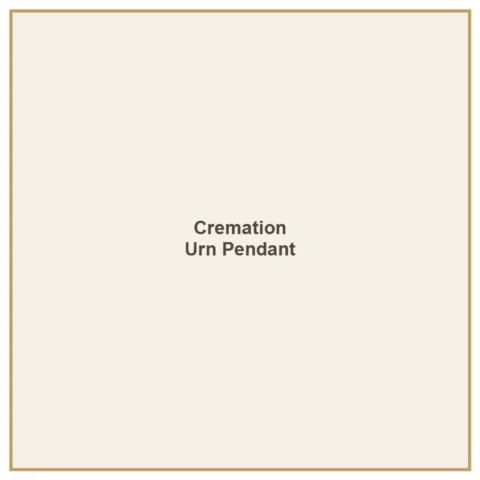 Cremation Urn Pendant