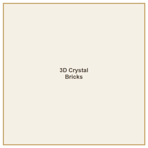 3D Crystal - Bricks