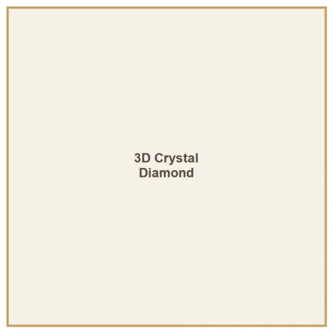 3D Crystal - Diamond
