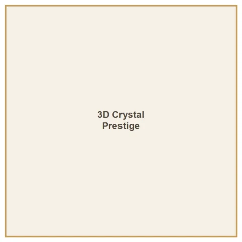 3D Crystal - Prestige