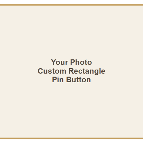 Rectangle Pin Back Button