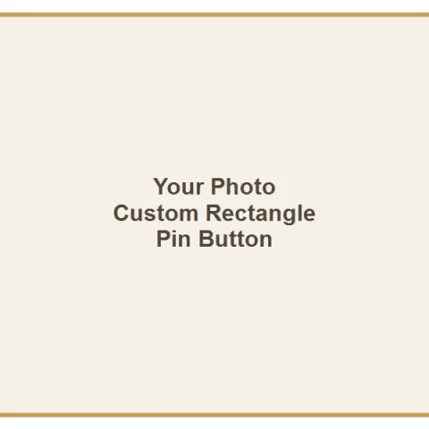 Rectangle Pin Back Button